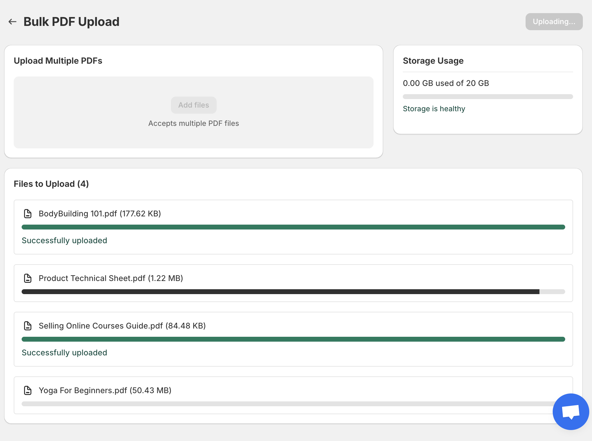 Multi-Channel Delivery Screenshot