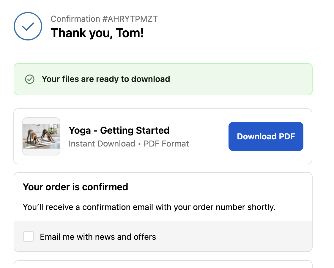 Multi-Channel Delivery Screenshot